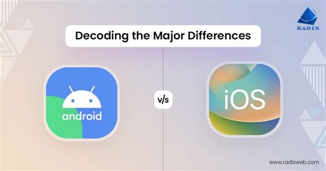 Android Vs Ios Development Key Difference Features Comparison