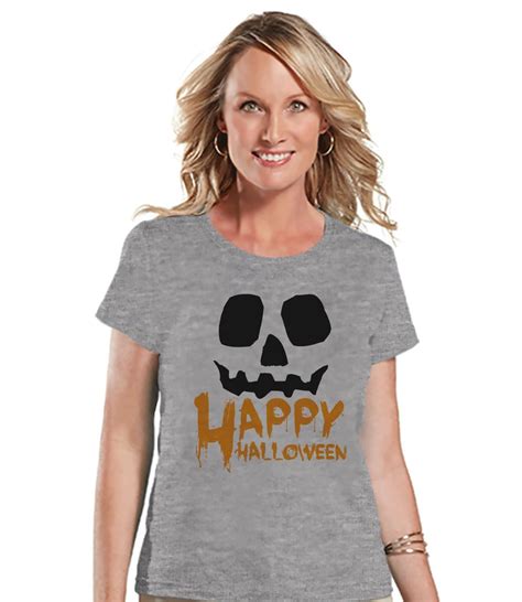 happy halloween shirt adult halloween costumes pumpkin shirt women s costume tshirt
