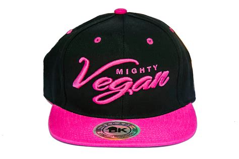 Mighty Vegan Apparel — Mva Hot Pink Snapback
