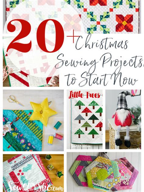 20 Christmas Sewing Projects To Start Sewing Now Story SewCanShe