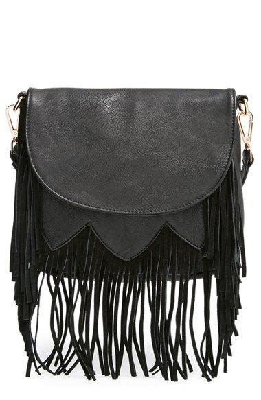 Sole Society Kerry Fringe Faux Leather Crossbody Bag Nordstrom