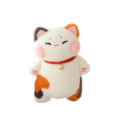 Lucky Cat Plush Cute Cats Plushie Alwaysplushie