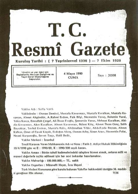 It has been published since 7 february 1921, approximately two years before the proclamation of the republic. resmi gazete #54414 - uludağ sözlük galeri