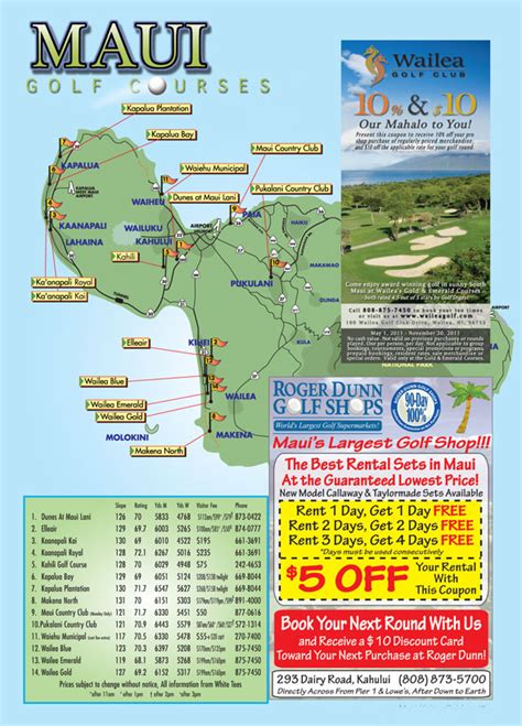 The new york state office of parks, recreation and historic preservation (oprhp) oversees more than 250 state parks, historic sites, recreational trails, golf courses, boat launches and more, encompassing nearly 350,000 acres. Maui Golf Courses Map
