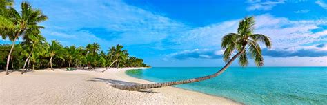 Caribbean Panoramic Photography Pretty Beach Beach