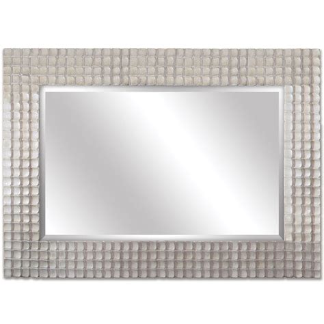 decorative silver 60 inch framed mirror 17485821 shopping great deals on mirrors