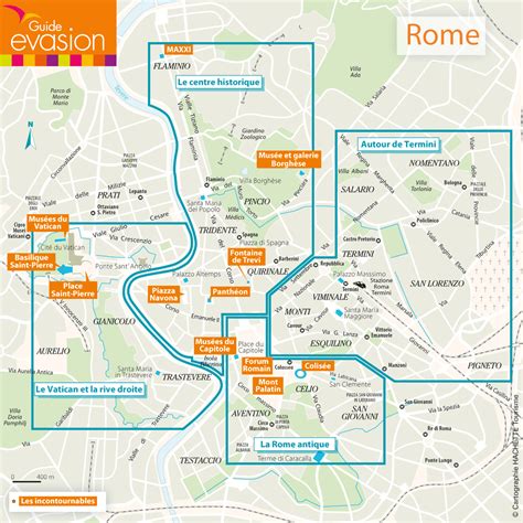 Carte De Rome Le Blog Evasion
