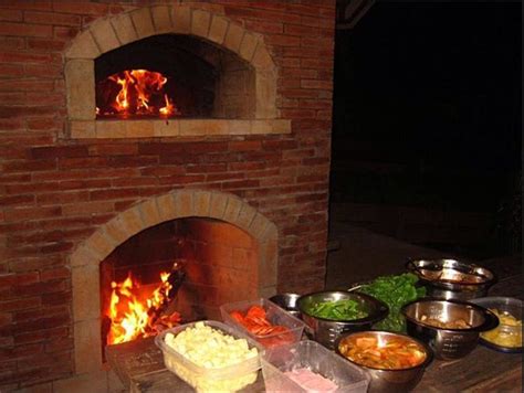 Modular masonry fireplaces pizza ovens kitchen islands. Outdoor fireplace and pizza oven combination | Outdoor ...