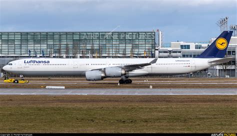 D Aihu Lufthansa Airbus A340 600 At Munich Photo Id 1507876