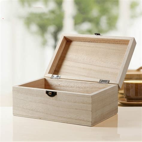 And to present them in the right fashion, you just have to get or make the perfect diy box, matching have you bought or made a cool and geeky engagement ring box or maybe even the ring itself? 2pcs/lot Wholesale Popular Wood Jewelry Box Art Decor Children Crafts Toys Kid Baby DIY Wooden ...