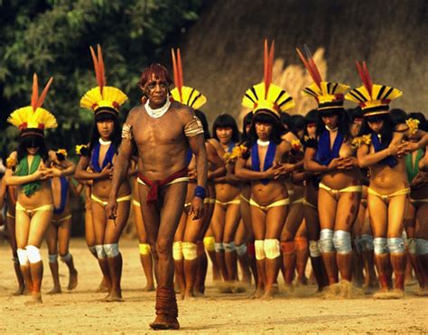 native people from brazil photo