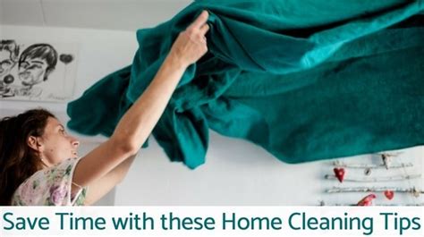 Save Time With These Home Cleaning Tips