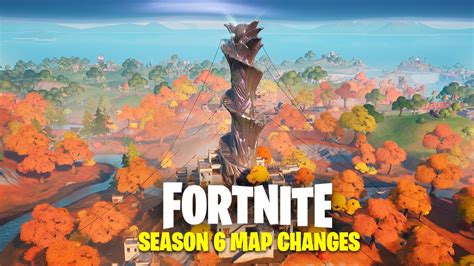 Every Fortnite Season Map Change The Spire Guardian Spires