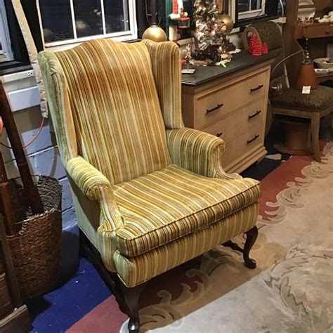 We make the american home link to ceo letter ⬇️ bit.ly/eaceoletter. Ethan Allen Traditional Classics Wingback Chair | Chairish