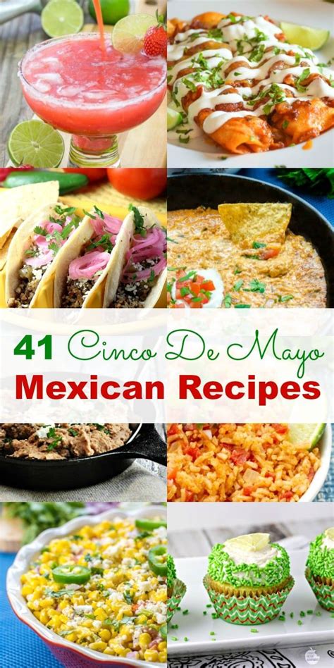 Cinco De Mayo Menu Flavor Mosaic In 2021 Mexican Food Recipes