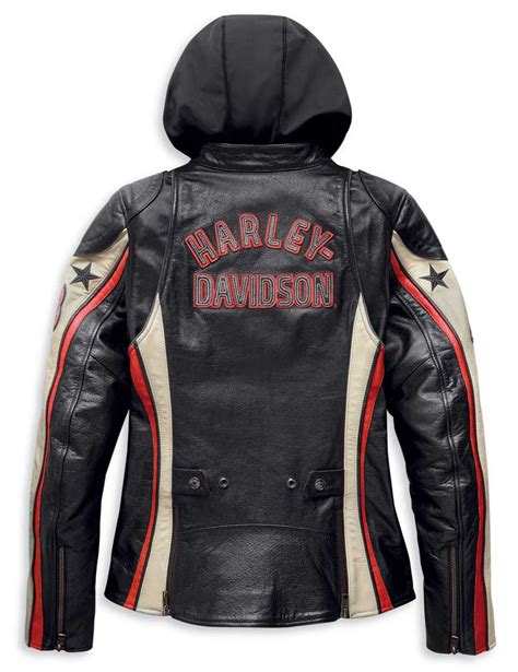 Harley Davidson Women S Flection In Colorblocked Leather Jacket