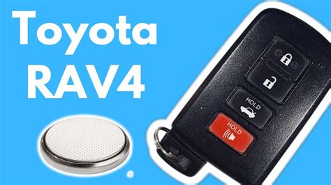 Toyota Rav Key Fob Battery Replacement Youtube
