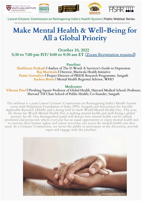 Make Mental Health & Well-Being for All a Global Priority • The Lakshmi