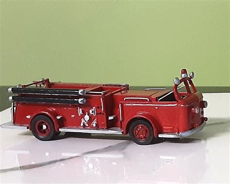 Busch 46027 Baltimore City Lafrance Ladder Fire Department Engine Ho 1 87 Scale Buy Online Here