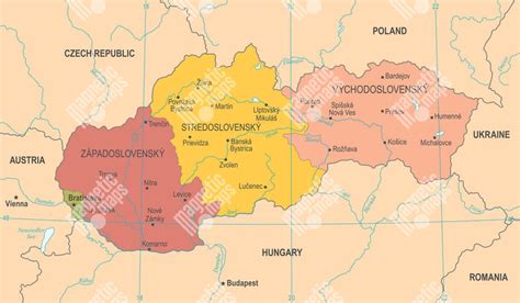 Magnetická Mapa Slovenska Detailná Farebná