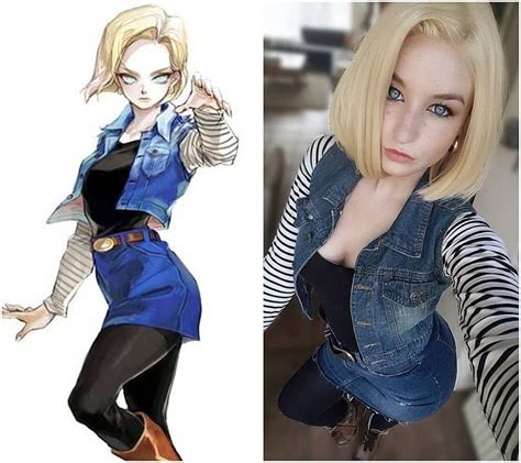 Android 18 From Dragonball Z Cosplay By Keikocosplay Android18 Dragonballz Cosplaygirl