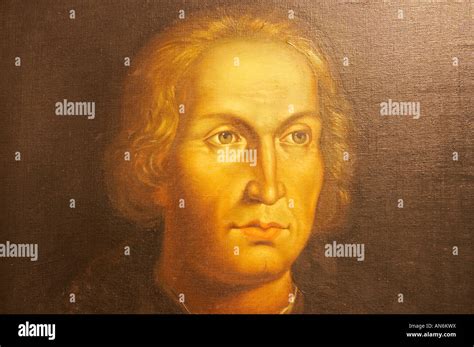 Retrato de Cristóbal Colón por artista desconocido en la Casa Museo