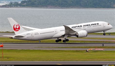 Ja J Jal Japan Airlines Boeing Dreamliner At Boston