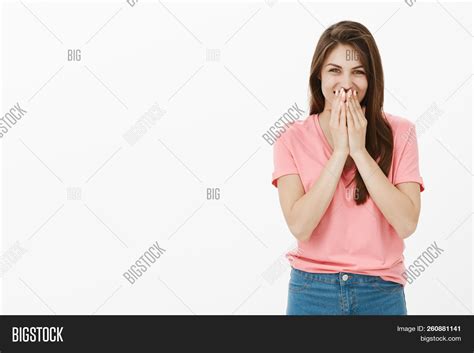 Shy Timid Cute Image And Photo Free Trial Bigstock