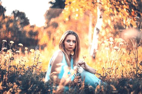 Wallpaper Sunlight People Women Outdoors Model Nature Field