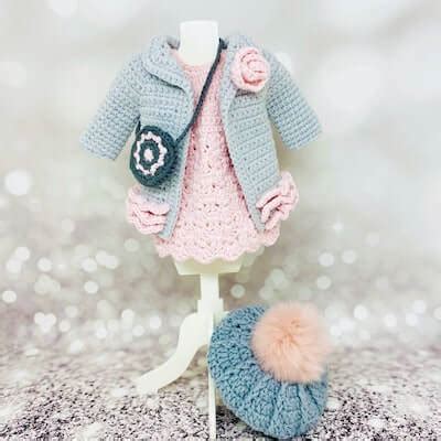 40 Free Crochet Doll Dress Patterns Online AjiasAhmedur