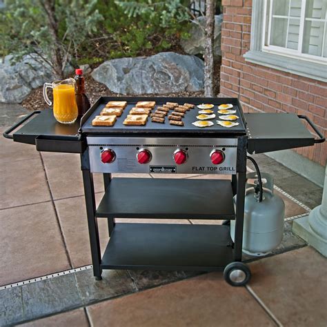 Camp Chef 600 Square Inch Outdoor Propane Gas Flat Top Grill And