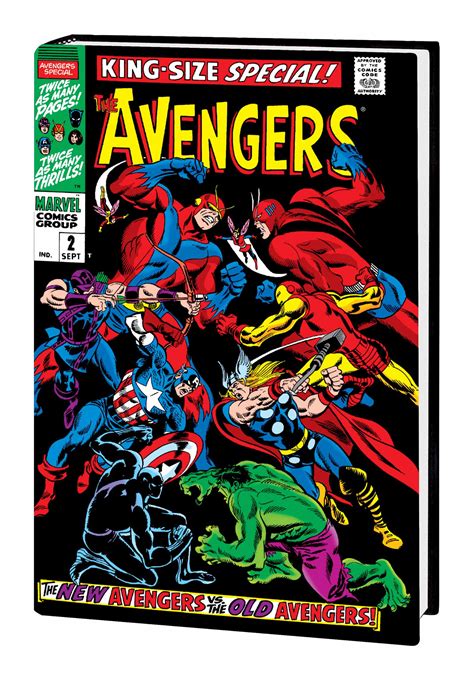 The Avengers Omnibus Vol 2 Hc Buscema Cover Dm Only Hardcover
