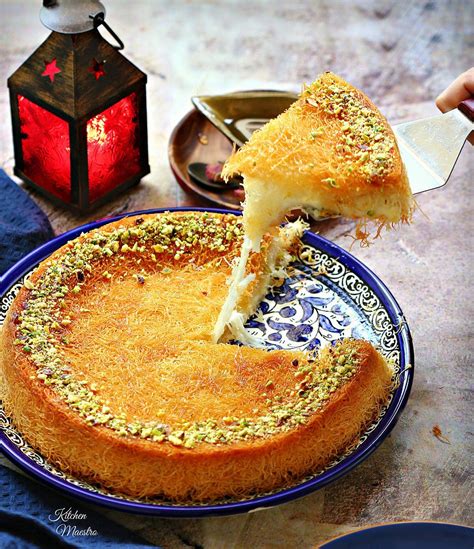 Kunafa Middle Eastern Dessert Middle Eastern Desserts Middle East Recipes Arabic Sweets