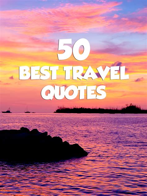 50 Best Travel Quotes Quotesgram