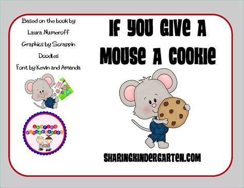 Free Coloring Page If You Give A Mouse A Cookie - 240+ Crafter Files