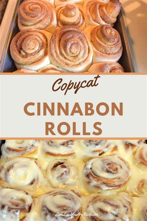 Cinnabon Copycat Recipe Recipe In 2020 Cinnabon Cinnamon Rolls