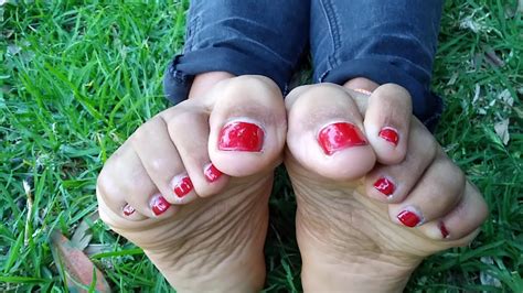 latina toe spread exercise [maria 36yo size 7 mexico] youtube