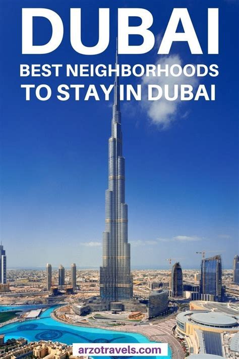 Best Places To Stay In Dubai For All Budgets Arzo Travels Dubai