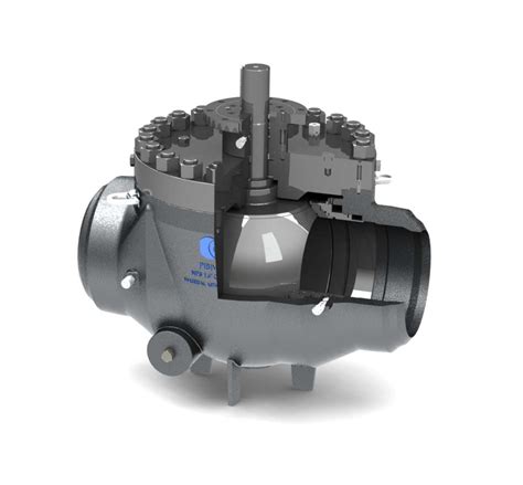 Pibiviesse Top Entry Trunnion Mounted On Off Ball Valve