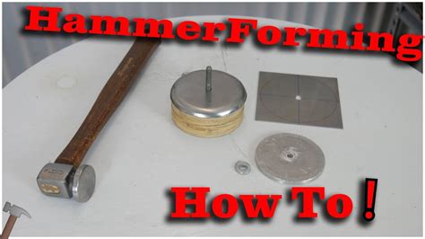 How To Hammer Forming Shaping Metal With Hand Tools Youtube