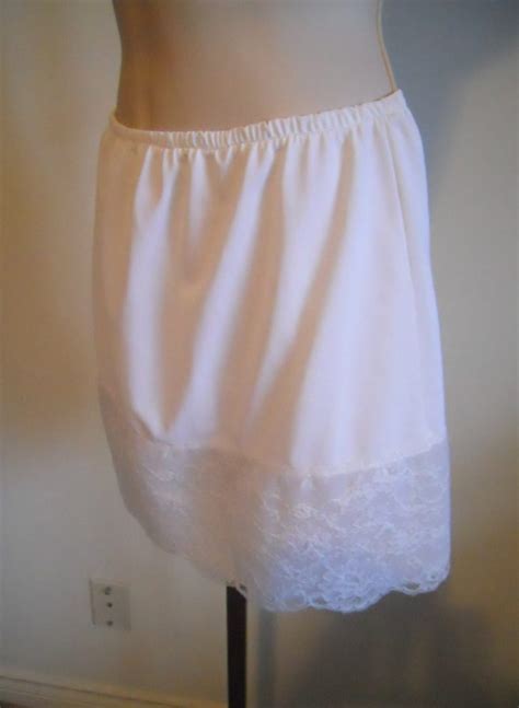 Rare Vintage White Slip Panties 1970s Mini Slip With Etsy