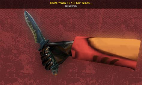 Knife From Cs 16 For Team Fortress Classic Team Fortress Classic Mods