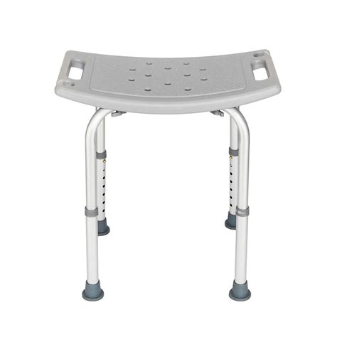 Zimtown Medical Bath Shower Chair Adjustable Bench Stool Seat Max 20