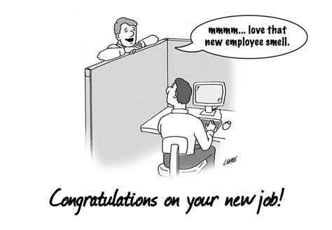 New Employee Cartoon Greeting Cards By Jonlehre Redbubble
