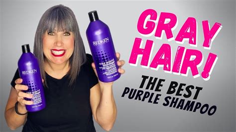 Best Purple Shampoo For Gray Or Blonde Hair Natural Gray Hair Care