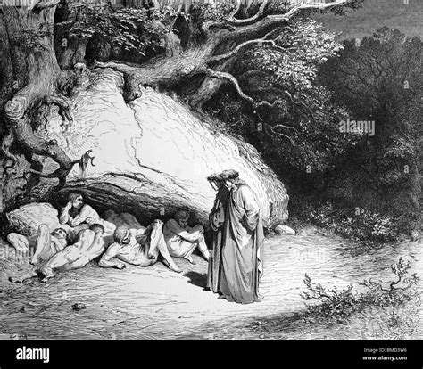 Grabado de Gustave Doré de la Divina Comedia de Dante Alighieri