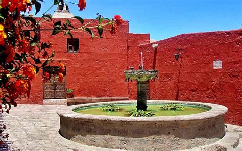 Monasterio De Santa Catalina En Arequipa Perú America Del Sur