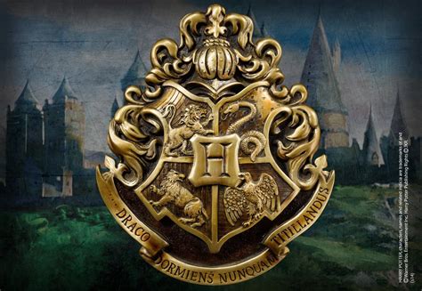 Free Shipping Harry Potter Hogwarts School Crest Wall Art From The