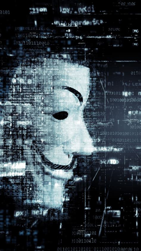 Wallpaper Anonymous Mask 4k 5k Blackdark 17752