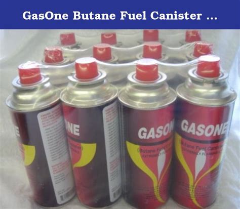 gasone butane fuel canister 12 pack 12 pack of 8 ounce butane fuel canisters for use with